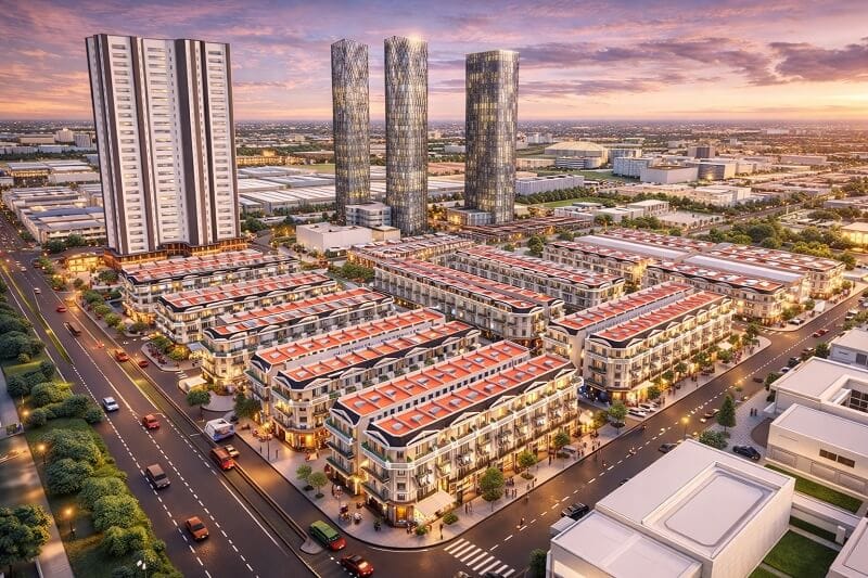 Mở Bán Shophouse & Liền Kề VietSing Square VSIP Bắc Ninh | Giỏ Hàng CĐT [2026]